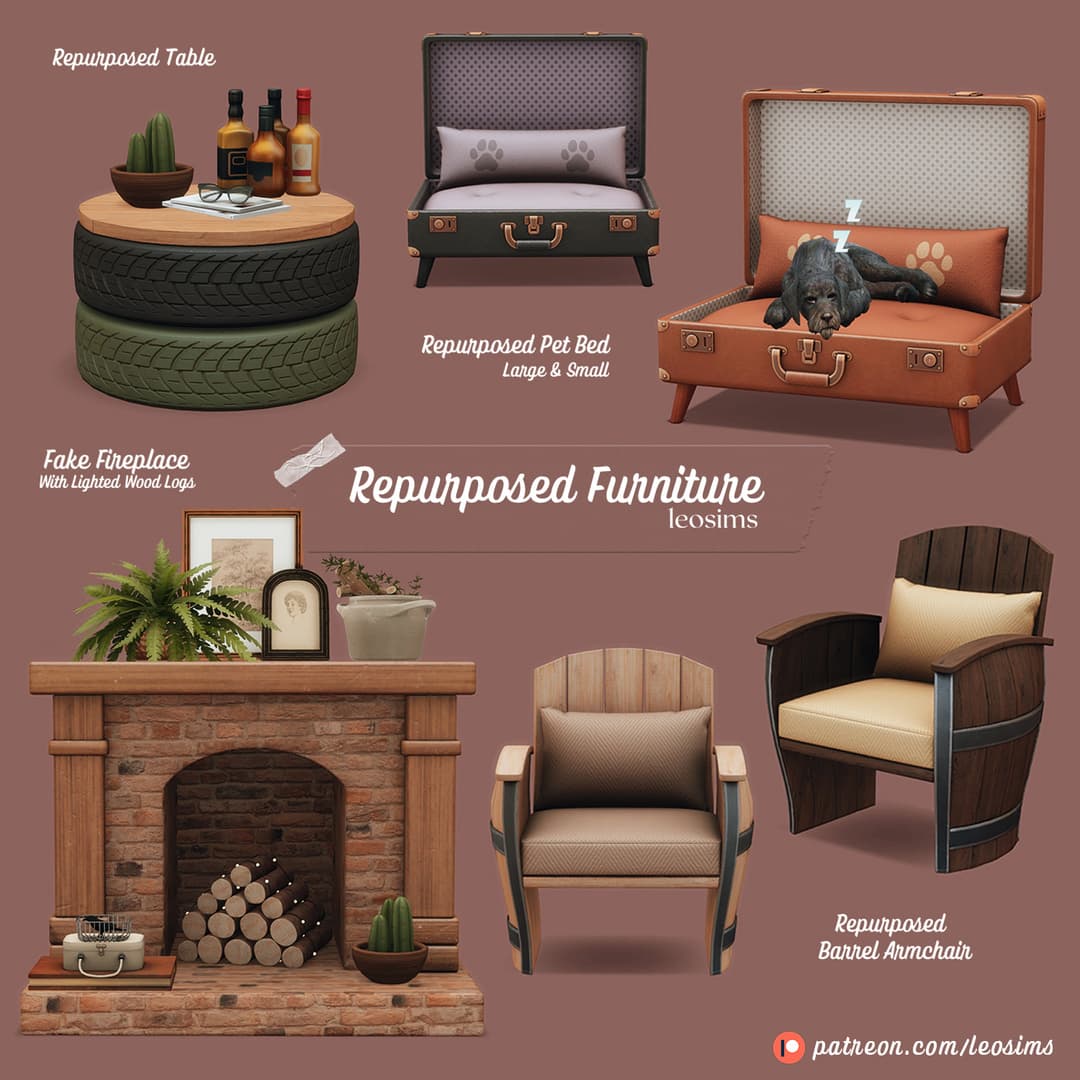 Набор мебели Repurposed Furniture